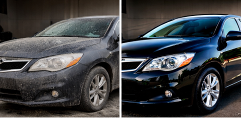 Mobile auto detailing before and after result in Northwest Arkansas — Exterior Detialing in Rogers, AR.png