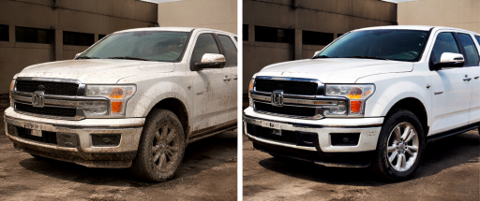 Mobile auto detailing before and after result in Northwest Arkansas — Exterior Detialing in Bentonville, AR.png
