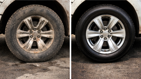 Mobile auto detailing before and after result in Northwest Arkansas — Wheel&Tire Detialing in Bentonville, AR.png